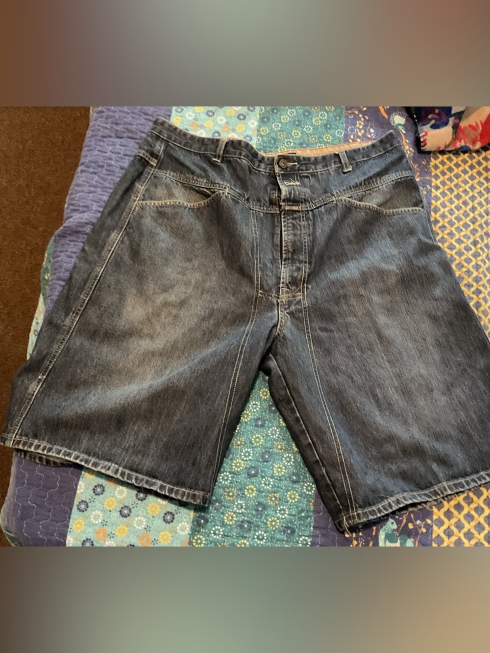 Marithe _ Francois Girbaud denim jeans shorts 40